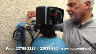 Como operar su ablandador de agua domiciliario Aquacenter [upl. by See]