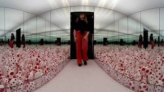 Experience “Yayoi Kusama Infinity Mirrors” in 360 degree virtual reality [upl. by Formica143]