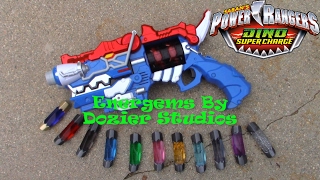 Power Rangers Dino Super Charge Energems By Dozier Studios Review [upl. by Sucerdor]