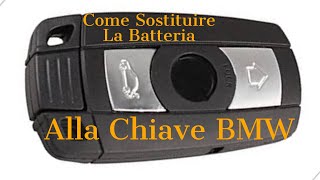 Come sostituire la batteria alla chiave BMW [upl. by Helve608]