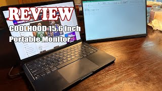 COOLHOOD 156 inch Portable Monitor  Review 2023 [upl. by Nolram]