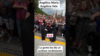 Inesperado que cariñoso recibimiento recibieron Angélica María y Angélica Vale en tierras tapatías [upl. by Trescott]