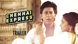 Chennai Express Official Trailer In Malayalam  Shah Rukh Khan amp Deepika  Rohit Shetty Gauri Khan [upl. by Electra936]