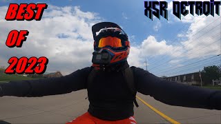 BEST OF 2023  XSR DETROIT  Yamaha XSR900  Honda CRF300L [upl. by Dihaz]