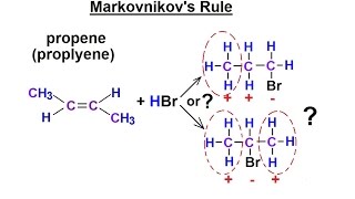 Organic Chemistry  Ch 1 Basic Concepts 27 of 97 Markovnikovs Rule [upl. by Ielerol587]