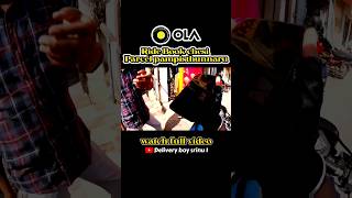 Ola parcel delivery ola olabiketaxi deliveryboysrinu shorts [upl. by Ursal75]