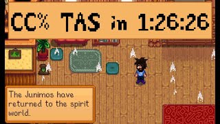 Stardew Valley  CC TAS in 12626 [upl. by Annayad633]