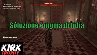 Assassin’s Creed Odyssey  Soluzione enigma di fidia  ITA [upl. by Rokach402]