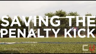 How To Save A Penalty Kick  CoachUp Soccer Goalkeeper Tips [upl. by Nylidnam513]