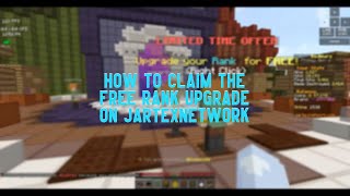 How to get the quotCrystal rankquot for free  JartexNetwork [upl. by Eisor]