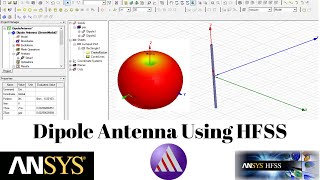 Microstrip patch antenna using HFSS ansys [upl. by Lenox]