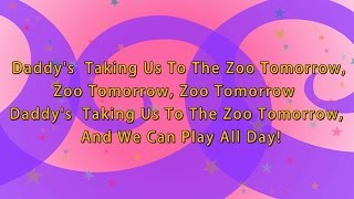 Karaoke Rhymes Going To The Zoo [upl. by Suelo]