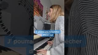 PERRINE HOPE  Louane  quotSecretquot  reprise émouvante en piano voix [upl. by Davenport234]