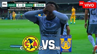 🔴 EN VIVO América vs Tigres  JORNADA 11 LIGA MX CLAUSURA [upl. by Giuseppe323]