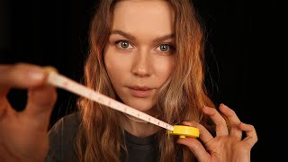 ASMR Measuring Everything on Your Face Soft Spoken Personal Attention [upl. by Cyrie266]