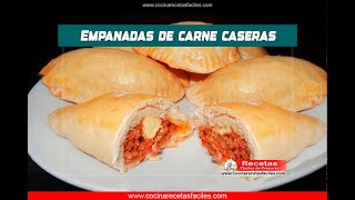 Receta de empanadas de carne [upl. by Lennaj]