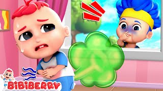 Why Do We Fart and Burp Song 😝 Fart Family  Kids Songs  Bibiberry Nursery Rhymes [upl. by Alios]