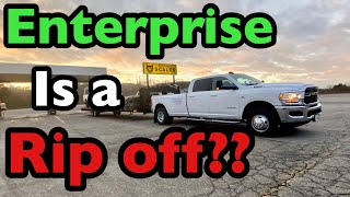 LEASE vs BUY  Is Enterprise a bad deal  Hotshot trucking Lease Review [upl. by Dewain]