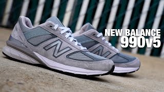 Underrated Shoe of the Year New Balance 990V5 Review [upl. by Atikram]