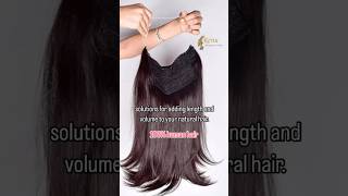 Clip halo hair extensions [upl. by Annodal]