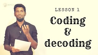 How to solve Coding amp decoding within a sec   Lesson 1  Basics amp Tricks  Mr Jack [upl. by Adyaj692]