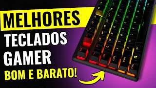 TOP 6 MELHOR Teclado Gamer BOM e BARATO 2024 CUSTO BENEFÍCIO [upl. by Ecirtac398]