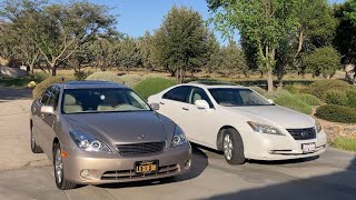 Lexus ES330 VS ES350 2006 vs 2007 [upl. by Ennovaj154]