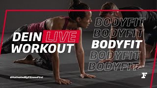 Fitness First Live Workout  BodyFit mit Filiz [upl. by Layor508]