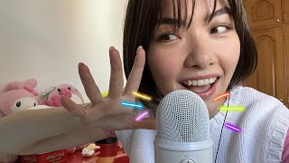 ASMR はじめての Blue Yeti ♡ ランダムトリガー・雑談 [upl. by Amos648]