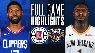 CLIPPERS at PELICANS  FULL GAME HIGHLIGHTS  January 5 2024 [upl. by Enaujed]