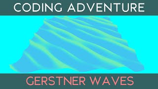 Coding Adventure Gerstner Waves [upl. by Gnaig206]