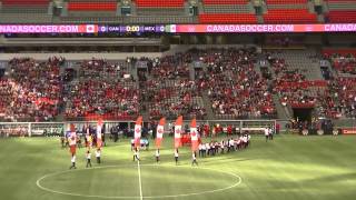 Canada vs Mexico in Vancouver BC Place Stadium [upl. by Nerol]