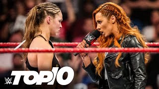 Becky Lynch’s scorching mic moments WWE Top 10 Aug 26 2021 [upl. by Ehlke]