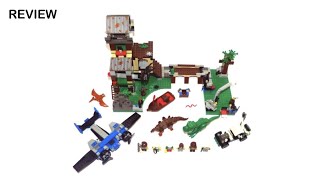 LEGO Adventurers Dino Research Compound Review Set 5987 [upl. by Marina]