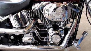 2000 HarleyDavidson Softail Deuce 103quot Motor Custom Paint Nice [upl. by Chickie]