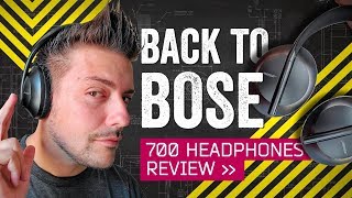 The Best Travel Headphones Again Bose 700 Review [upl. by Jeritah]