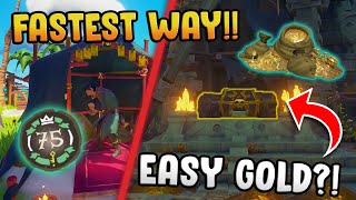 How to complete Gold Vaults for EASY Gold in Sea of Thieves [upl. by Alleunam]