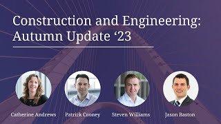 Construction and Engineering  Autumn Update 23 [upl. by Cerf151]