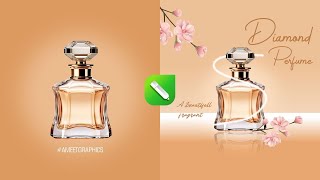 Perfume bottle manipulation design posterdesign manipulation manipulationedit bannerdesign [upl. by Cassius627]