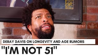 DeRay Davis Responds To Age Rumors quotIm Not 51quot [upl. by Lamar952]