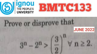 Bsc Mathematics  IGNOU  BMTC 133  JUNE TEE 2022  Real Analysis  BSCG  MTE09 [upl. by Armyn]