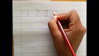 Grade R Number Writing Formation 110 Handwriting Tricks [upl. by Viva567]