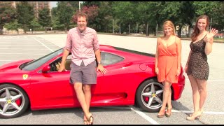 Women Driving a Ferrari [upl. by Tanny]