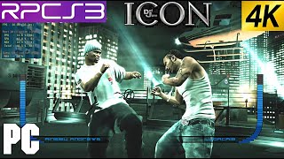 PS3 Def Jam Icon on PC RPCS3 emulator 4K [upl. by Glavin151]