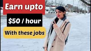 Highest Paying PartTime Jobs For International Students  Sandy Talks Canada NeoFinancial​ [upl. by Yoho]