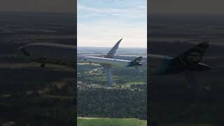 Alaska Airbus A320 Landing at Berlin Airport  Plane Spotting aviation automobile [upl. by Endor648]