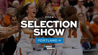 Womens 2024 NCAA tournament bracket  Portland 4 [upl. by Guthrey786]