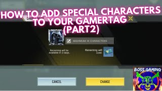 CODM  HOW DO I PUT “SPECIAL CHARACTERS” IN MY GAMERTAG PART 2 BEST WAY TO UNDERSTAND 😎 [upl. by Ahselrak]