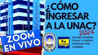 🔴 ¿Cómo ingresar a UNAC 2024  Universidad Nacional del Callao Todas las áreas [upl. by Enrol]