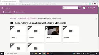 ELearning How to access and use Kolibri [upl. by Euqinaj592]